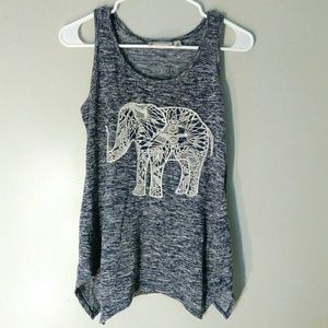 Boutique Elephant triangle Tank